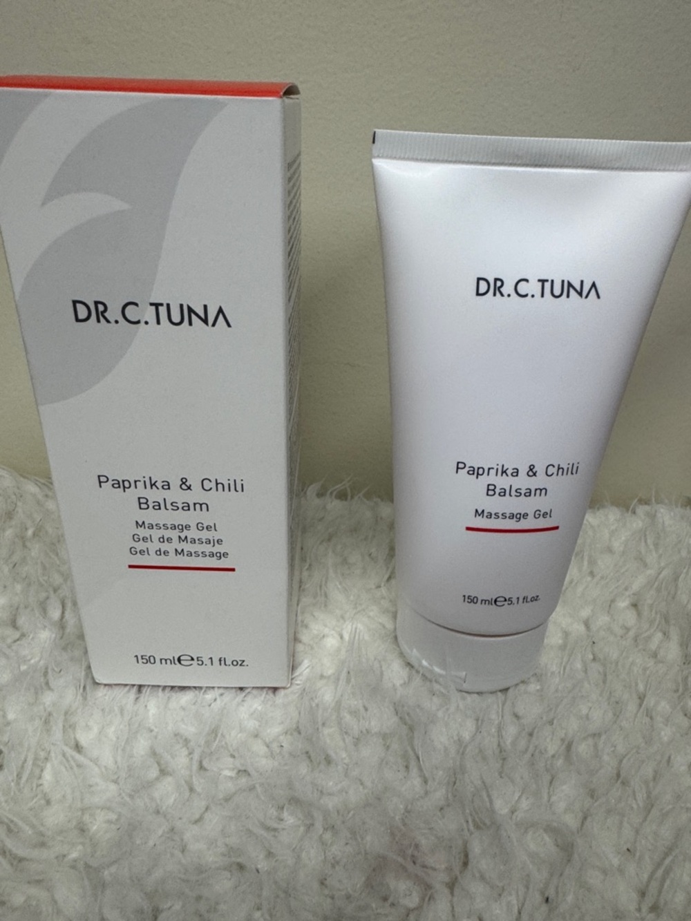 Paprika & Chili Balsam Massage Gel – White